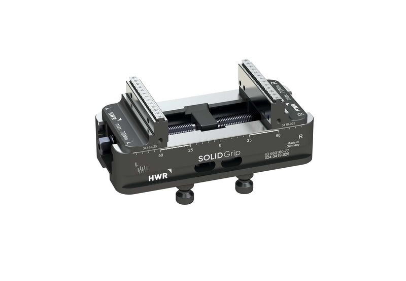 HWR Workholding SolidGrip 77 Vise - 77mm Jaws