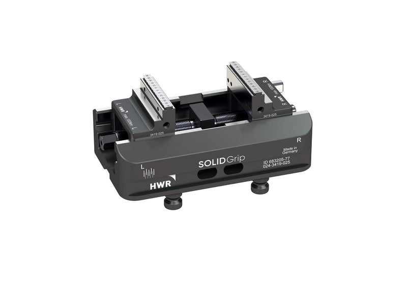 HWR Workholding SolidGrip 125 Vise - 77mm Jaws
