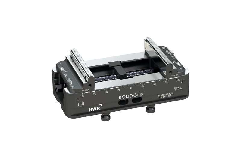 HWR Workholding SolidGrip 125 Vise - 125mm Jaws