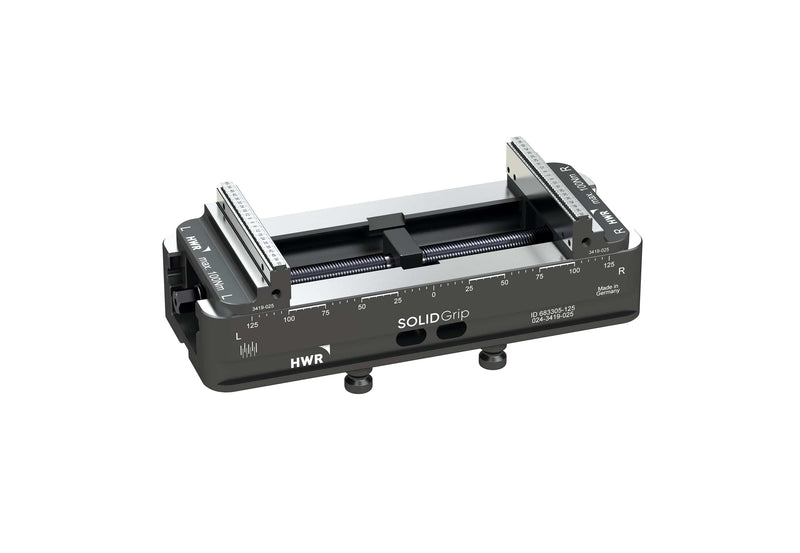 HWR Workholding SolidGrip 125 Vise - 125mm Jaws