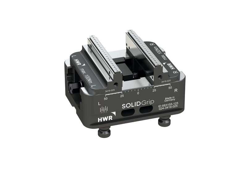 HWR Workholding SolidGrip 125 Vise - 125mm Jaws