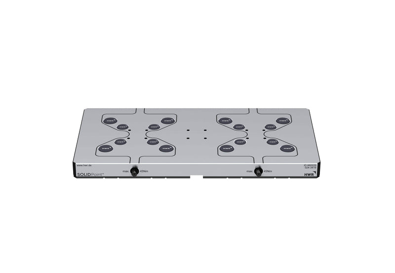 HWR Workholding SolidPoint 96/52 Plate - Dual Station