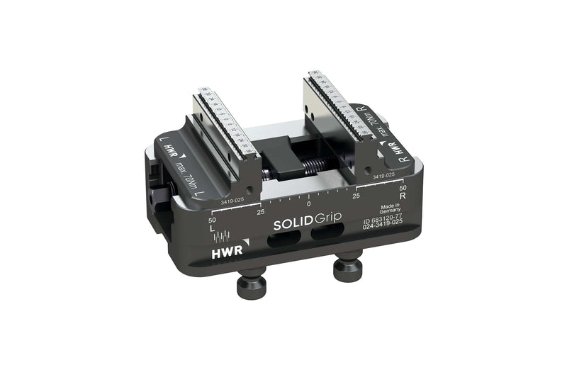 HWR Workholding SolidGrip 77 Vise - 77mm Jaws