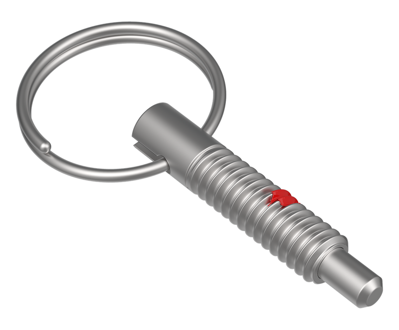 Pull-Ring Hand-Retractable Plunger - Locking