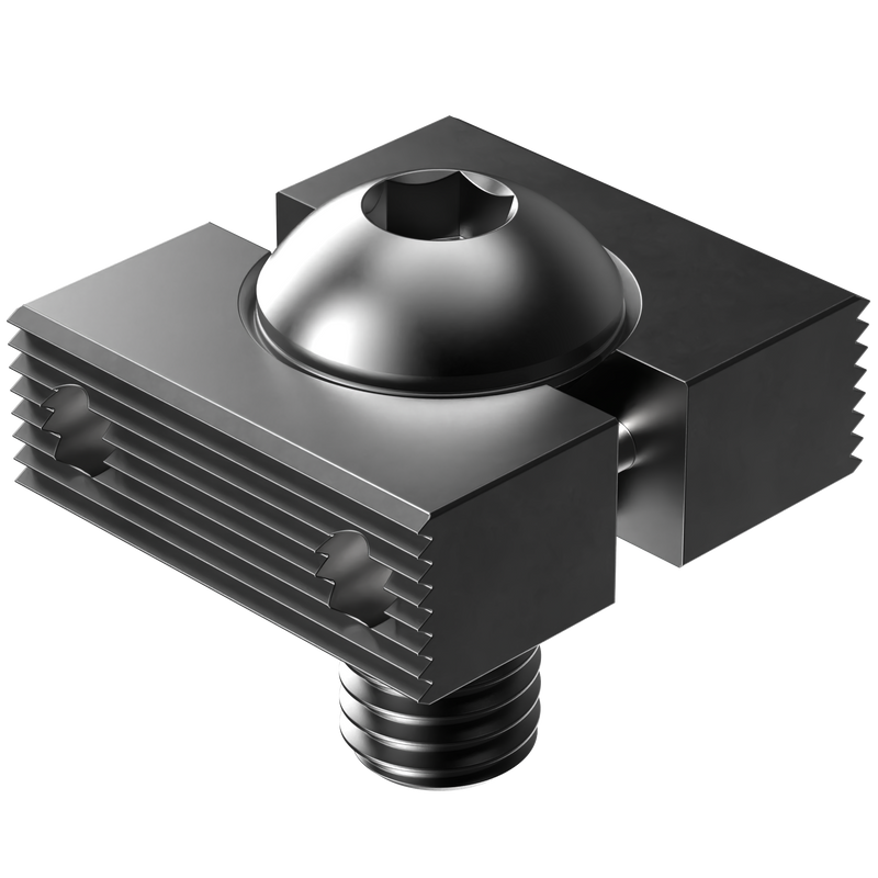 Tiny Vise Double Edge Clamp - Serrated Jaw