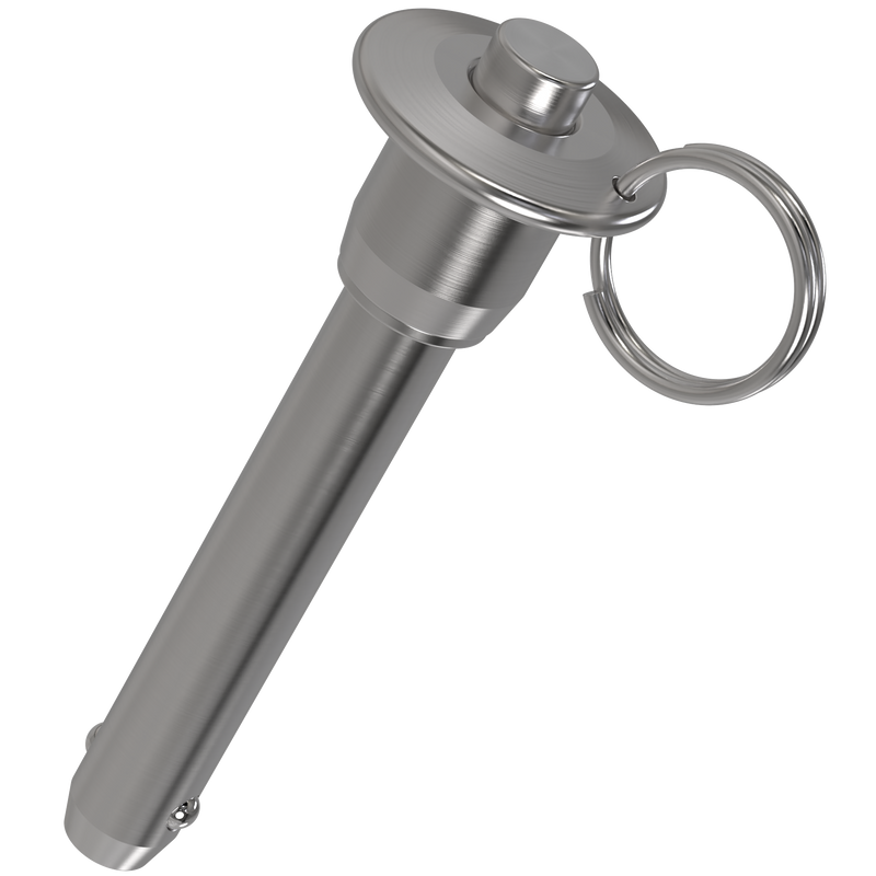 Marine Ball Lock Pin - Button Handle