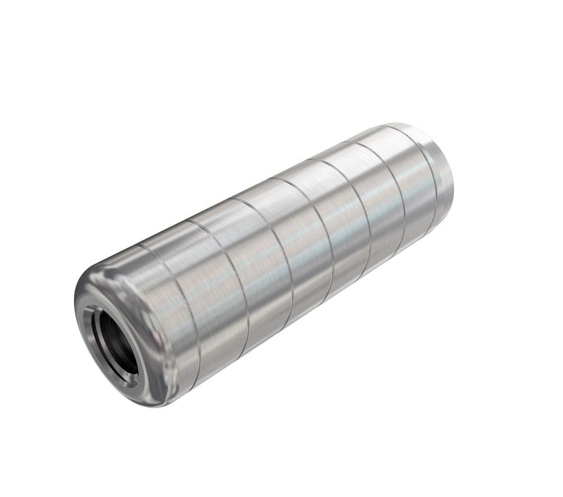 Jergens Spiral Groove Stainless Steel Pull Dowel Pin