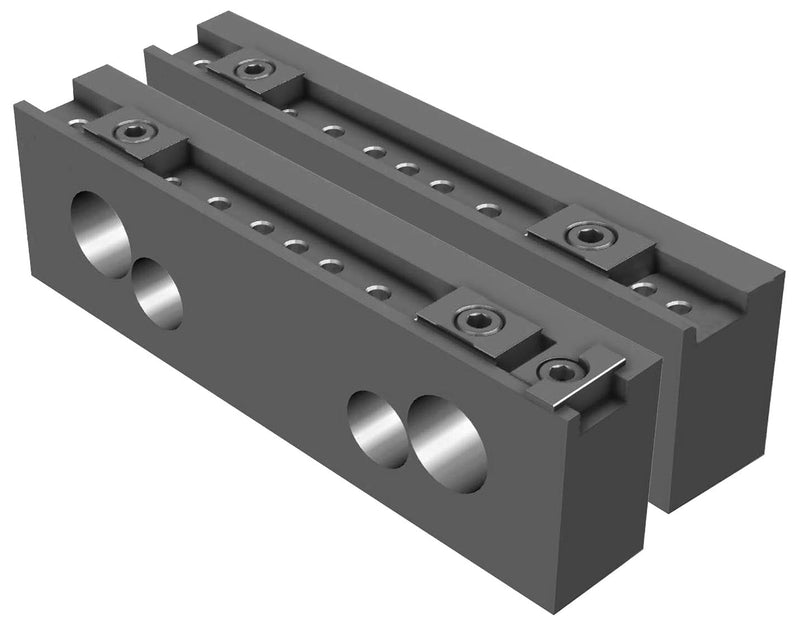Mitee-Bite Talongrip™ Steel Vise Jaw Set
