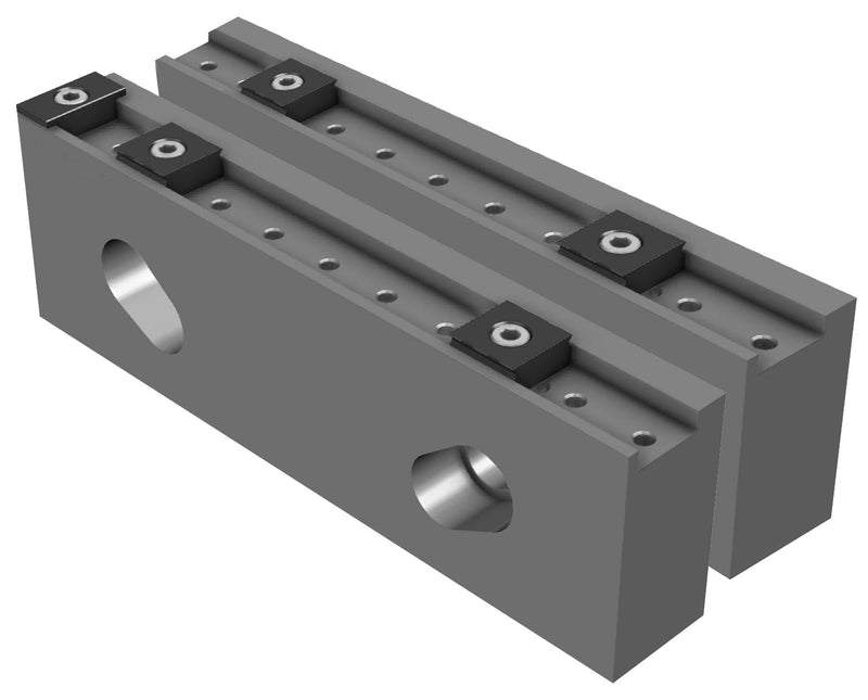 Mitee-Bite Talongrip™ Steel Vise Jaw Set