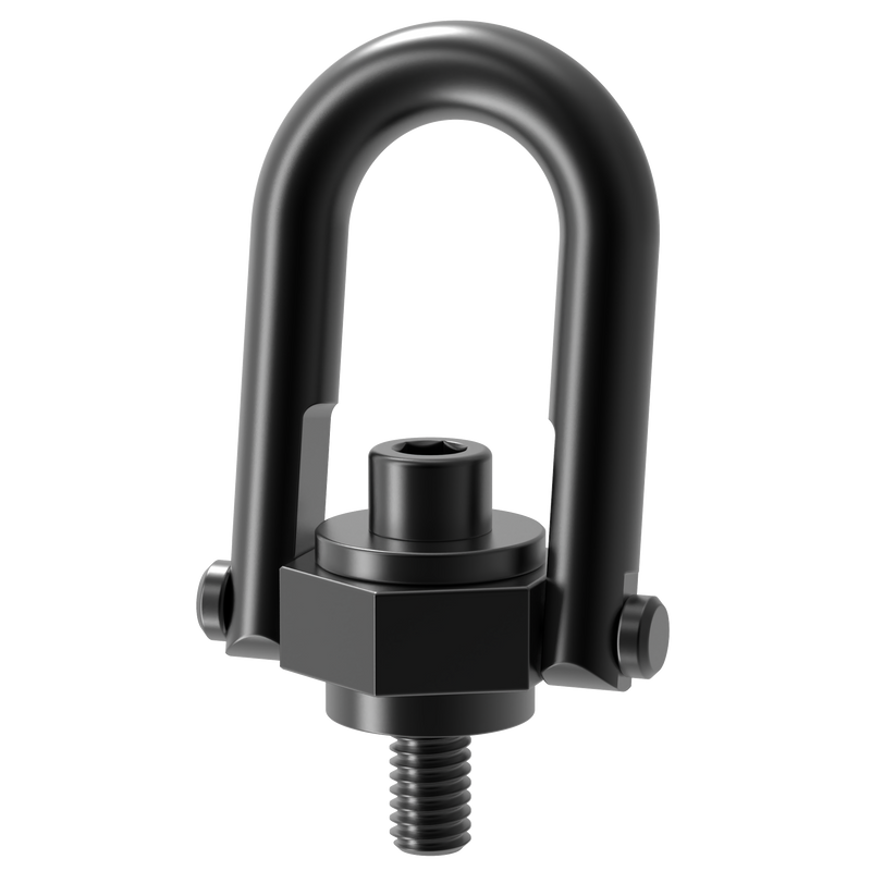 Nickel-Plated Swivel Hoist Ring