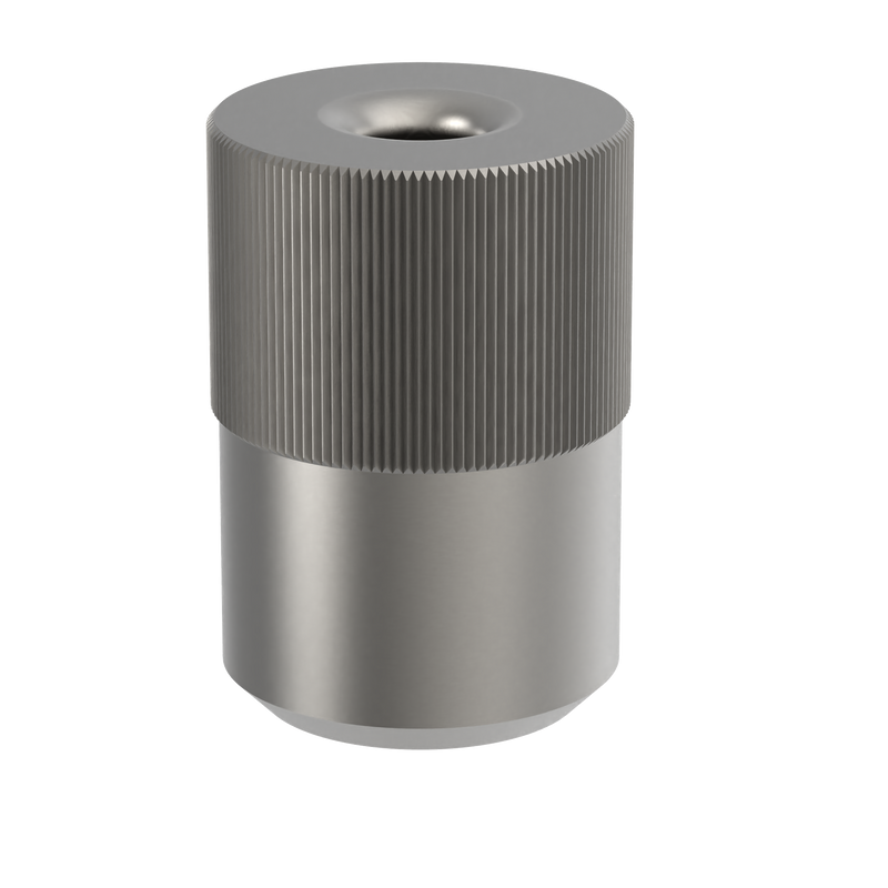 Serrated Press Fit Bushing (7mm OD)