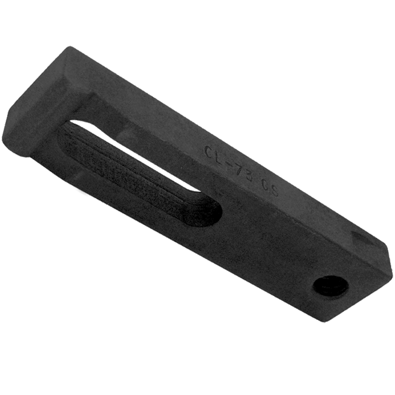 Tapped-Heel Clamp Strap Assembly with Leveling Foot
