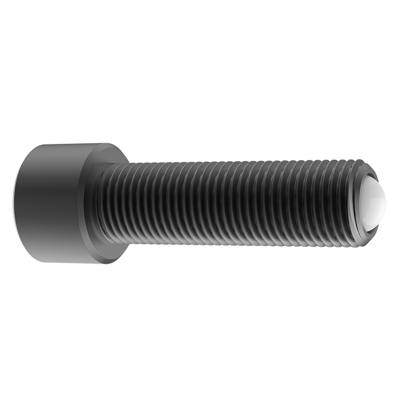Ball-End Thrust Screw - Delrin Rolling Ball