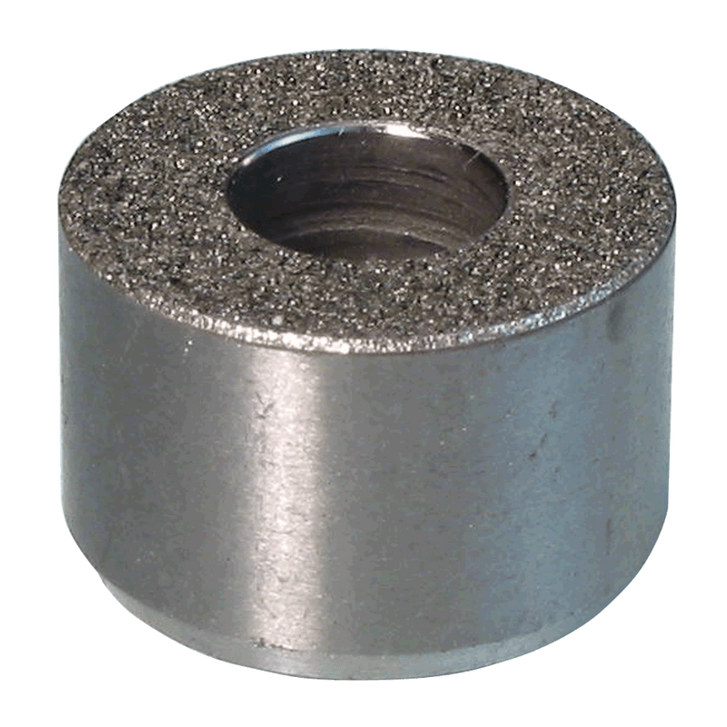 Counterbored Round Gripper - Abrasive Diamond
