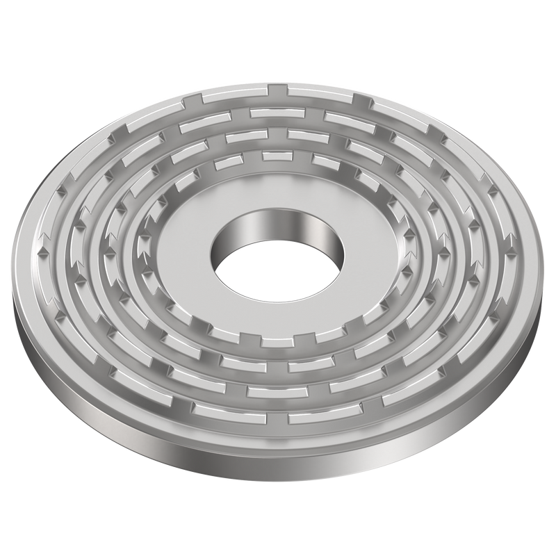 Knurled-Face Washer