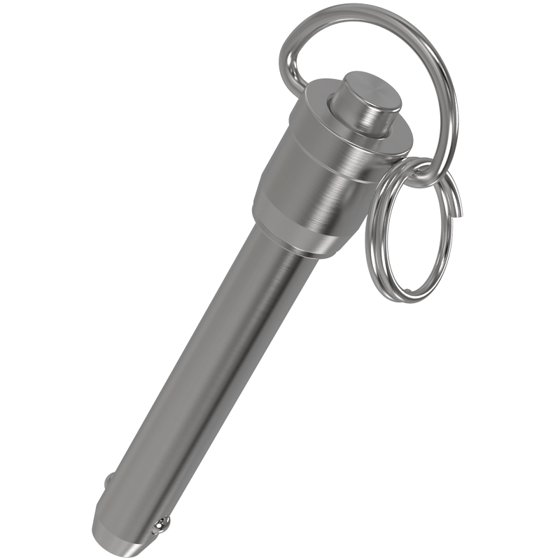 Marine Ball Lock Pin - Ring Handle