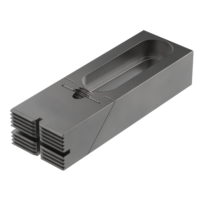 Serrated Edge Clamp - High Nose