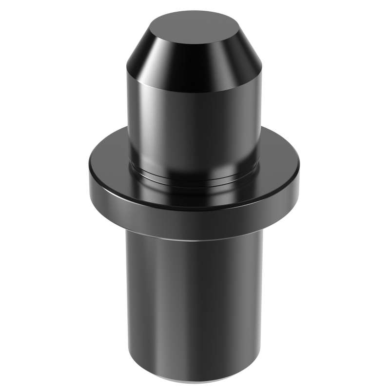 Carr Lane Round Locating Pin with Flange - Press Fit Type