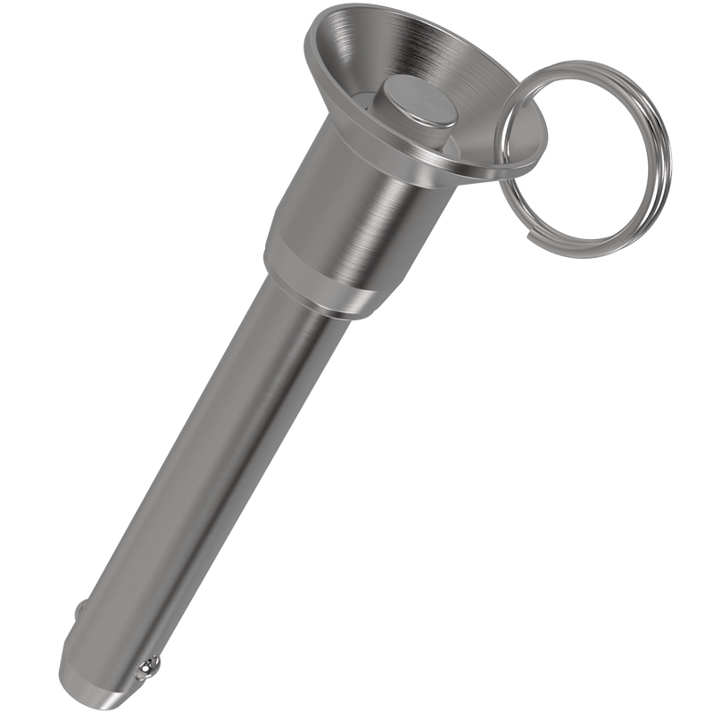 Marine Ball Lock Pin - Recessed Handle