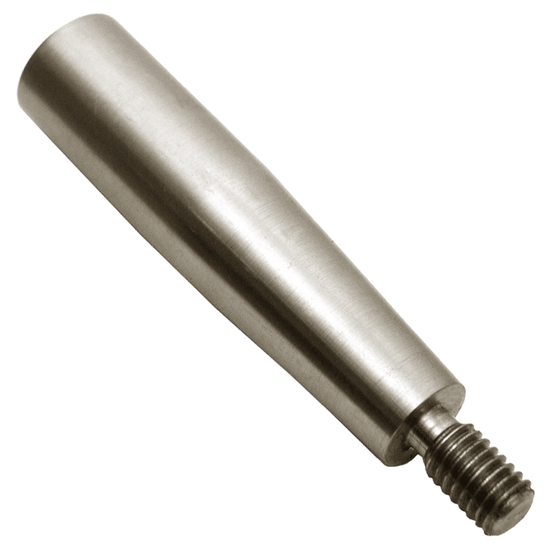 Stainless Steel Threaded Solid Handle - Square