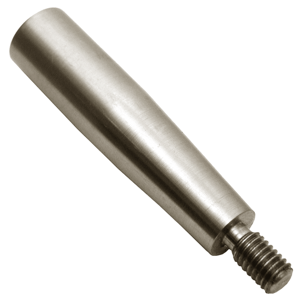 Square Handle Rod Carr Lane Stainless Steel Threaded Solid Handle - Square ... — Jerico