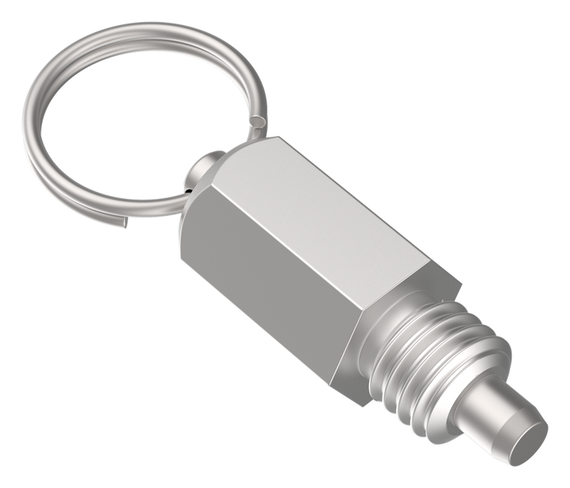 Pull-Ring Hand-Retractable Plunger - Extended-Locking