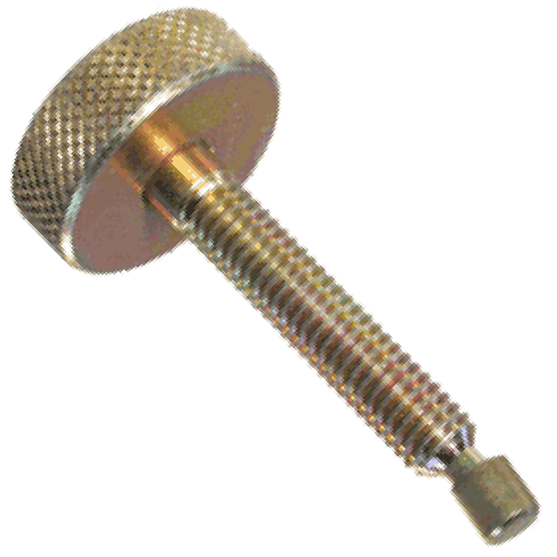 Black-Oxide Swivel Head Screw with Small Foot
