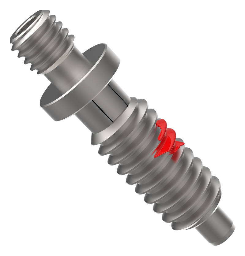 Threaded Hand-Retractable Plunger