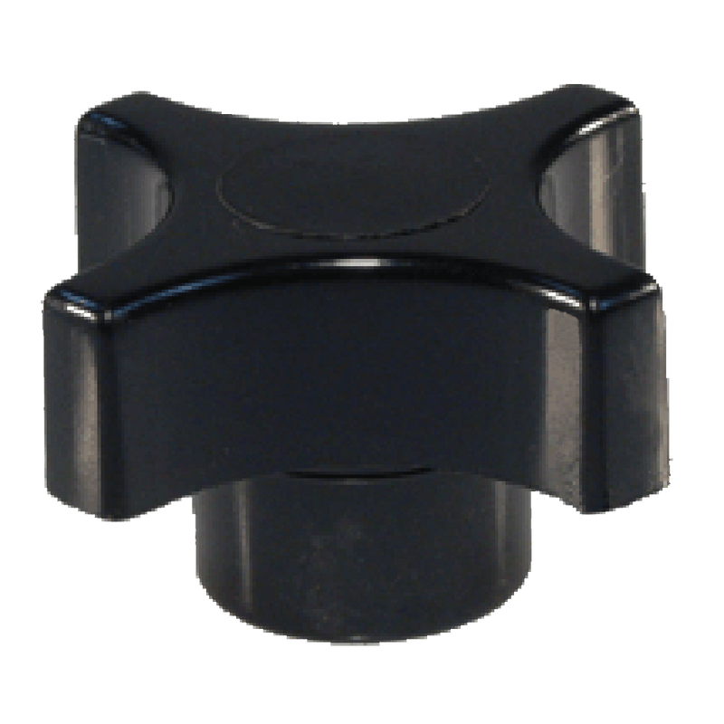 Carr Lane Phenolic Four Prong Knob - Tapped