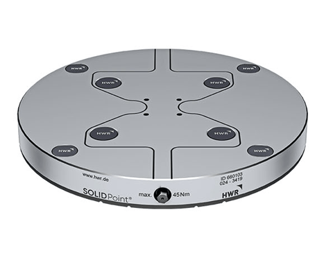 HWR Workholding SolidPoint 96 Plate - 246 Round