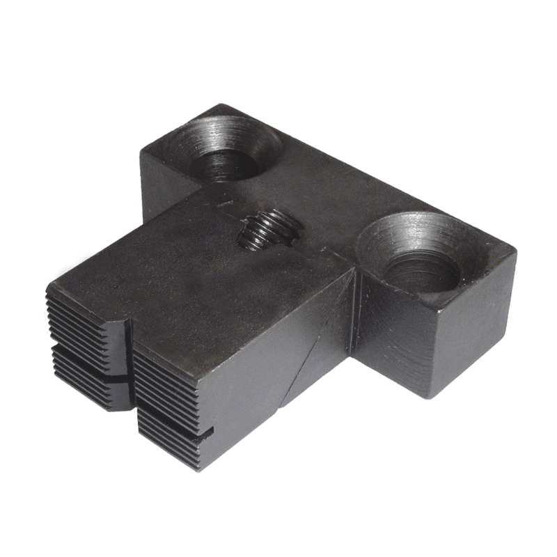 Fixed Serrated Edge Clamp - High Nose