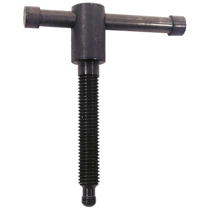 Stainless Steel Bar-Handle Screw Clamp with Small Foot