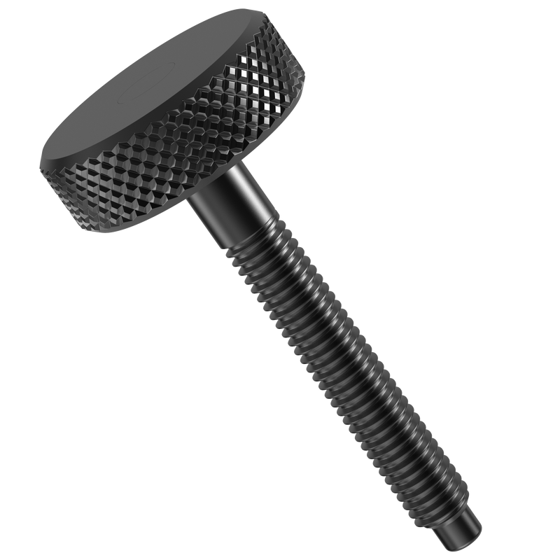 Knurled Head Screw - Stainless Steel