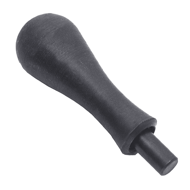 Steel Revolving Handle Threaded - Rounded