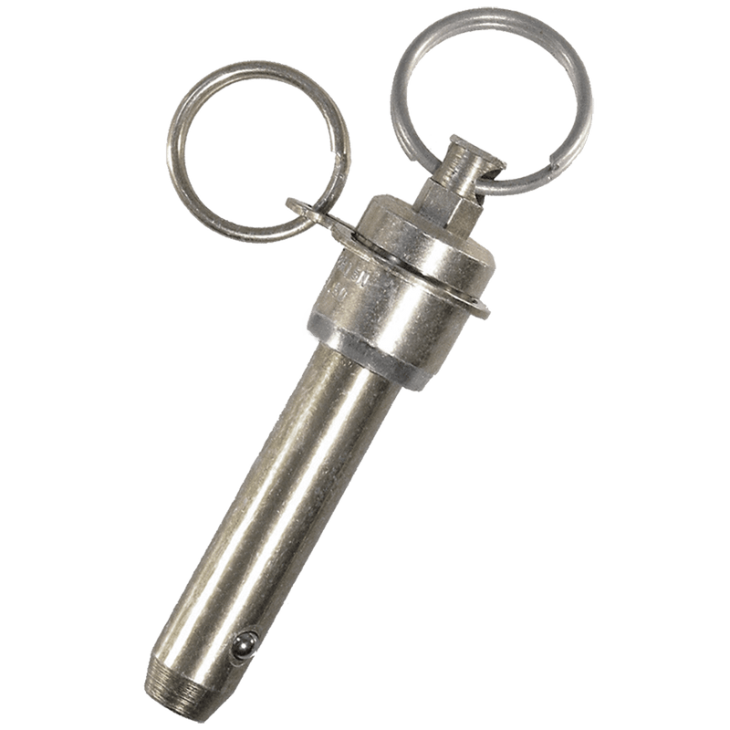 Double-Acting Ball Lock Pin - Ring Handle