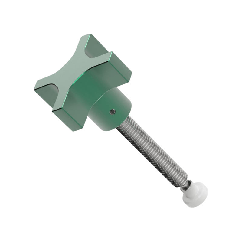 Carr Lane Extruded Knob Shoe Assembly - Delrin Foot